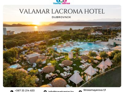 Prvi maj u Dubrovniku – Valamar Lacroma 4 već od 185 KM po osobi (polupansion + spa)